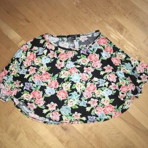 Loose Floral Top